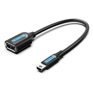 Vention Mini USB OTG Cable Mini USB Male to Female USB OTG Adapter for Camera Mobile - CCTBB