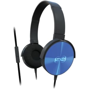 

S&S 4346 Wired On Ear Headset Blue/Black