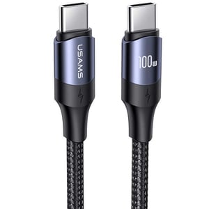 

Usams USB-C To USB-C Cable 1.2m Black/Blue