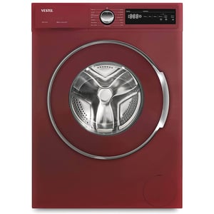 

Vestel 8kg Front Load Steam Function Washing Machine - Maroon