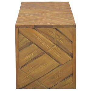 Vidaxl Tv Stand 110x35x36 Cm Solid Teak Wood