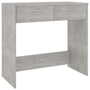 

Vidaxl Desk Concrete Grey 80x40x75 Cm Engineered Wood