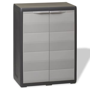 Vida Xl Vidaxl Garden Storage Cabinet With 1 Shelf