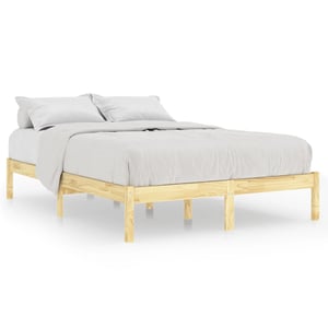 Vidaxl Bed Frame Solid Wood Pine 140x200 Cm