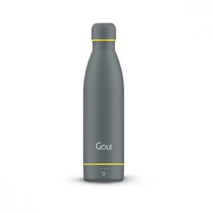 

Goui Stainless Steel Bottle With Power Bank 6000mAh Grey