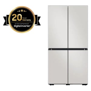 

Samsung BESPOKE French Door 523L Refrigerator - Customizable Panel Design
