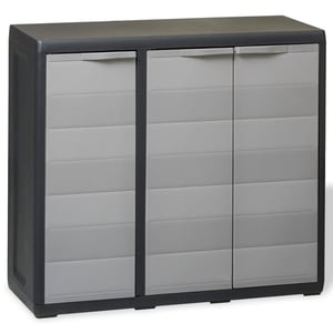 Vida Xl Vidaxl Garden Storage Cabinet With 2 Shelves
