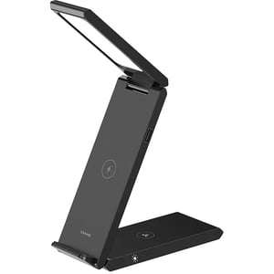 

Usams 3 In 1 Wireless Charging Stand With Lamp Black