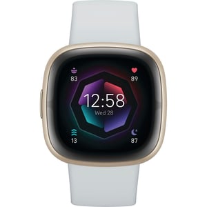 Fitbit FB521GLBM Sense 2 Smart Watch Blue Mist/Soft Gold Aluminium