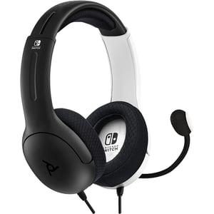 

PDP Lvl40 Wired Gaming Headset For Nintendo Switch Black/White - 500-162-bw