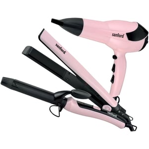 

Sanford Hair Dryer + Straightener + Curler SF9677PCC BS