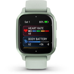 

Garmin 010-02701-12 Venu Sq 2 Smart Watch Metallic Mint Aluminium/Cool Mint