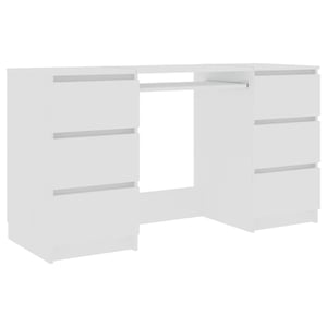

vidaXL Writing Desk White 140*50*77 cm