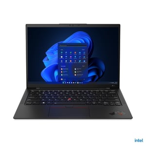 

Lenovo Thinkpad X1 Carbon Gen 10 (2022) Laptop - 12th Gen / Intel Core i7-1255U / 14inch WUXGA / 1TB SSD / 16GB RAM / Windows 11 Pro / English & Arabic Keyboard / Black / Middle East Version - [21