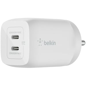 

Belkin 2 Port USB-C Charger White