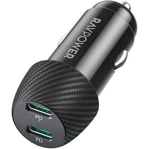 

Ravpower 2-Port Car Charger Black