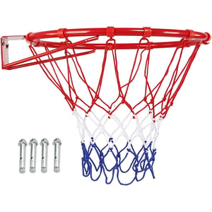 ULTIMAX Wall-mounted Basket Ball Hoop Hanging Basket Ball Net Ring Basketball Rim Goal Wall Mounted Basketball Hoop Indoor Outdoor Hanging Basketball Hoop, 45centimeter