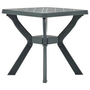 

vidaXL Bistro Table Green 70x70x72 cm Plastic