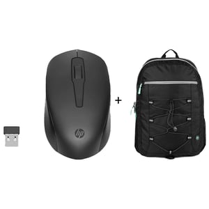 

HP Active Backpack With Optical Wireless Mouse Black 15.6inch Laptop