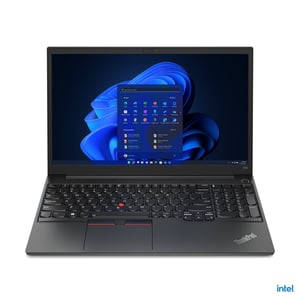 

Lenovo ThinkPad E15 Gen 4 (2022) Laptop - 12th Gen / Intel Core i5-1235U / 15.6inch FHD / 256GB SSD / 8GB RAM / Windows 10 Pro / English & Arabic Keyboard / Black / Middle East Version - [21E6008H