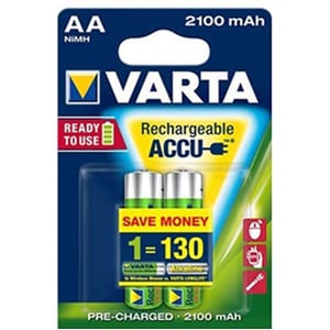 Varta Rechargeble AA Battery Green/White