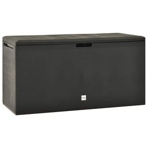 

vidaXL Garden Storage Box Anthracite 114x47x60 cm