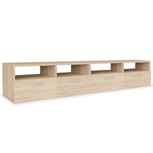 

vidaXL TV Cabinets 2 pcs Engineered Wood 95x35x36 cm Oak