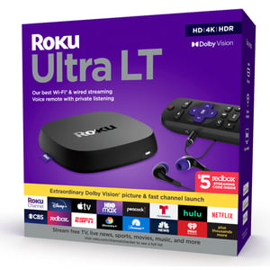 

Roku Ultra LT HD Streaming Media Player (2021) - Black