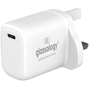 

Glassology USB-C Power Adapter White