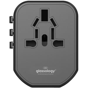 

Glassology 3 Port Universal Adapter Black