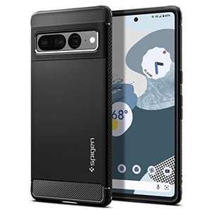 

Spigen Rugged Armor designed for Google Pixel 7 PRO case cover - Matte Black