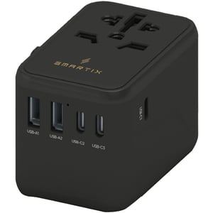 

Smart Premium International Travel Adaptor Black