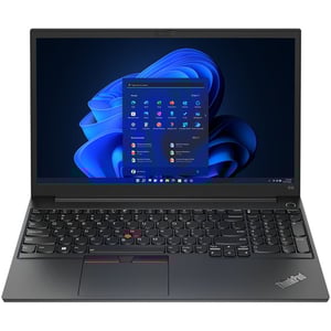 

Lenovo ThinkPad E15 Laptop - 12th Gen Core i5 1.3GHz 8GB 512GB Shared Win11Pro 15.6inch FHD Black English/Arabic Keyboard 21E6000QGR