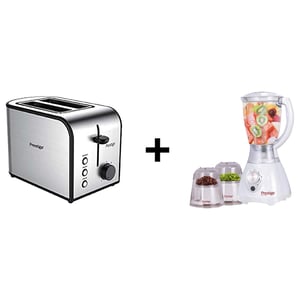 

Prestige 2 Slice Toaster + Blender PR81569BND
