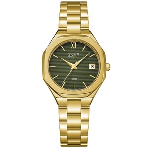 

ECSTACY Women's Analog Green Dial Watch - E22503-GBGG