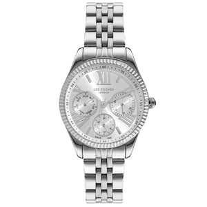 

LEE COOPER Women's Multi Function Silver Dial Watch - LC07333.330