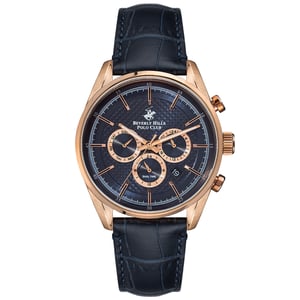 

BEVERLY HILLS POLO CLUB Men's Multi Function Dark Blue Dial Watch - BP3004X.499