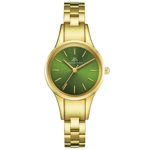 

Kenneth Scott Women's Analog Green Dial Watch - K22517-GBGH