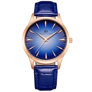 

Kenneth Scott Men's Analog Blue Dial Watch - K22016-RLNN