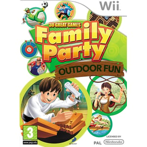 Nintendo Wii Family Party Outdoor Fun