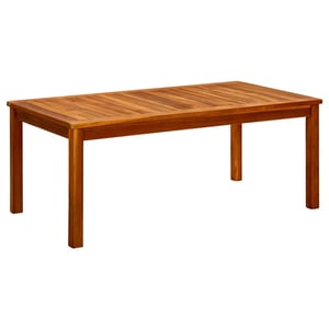 

vidaXL Garden Coffee Table 110x60x45 cm Solid Acacia Wood