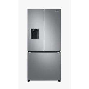 

Samsung 470 Liter Frost Free French Door with Drawer & Twin Cooling System with Water Dispenser Silver - RF49A5202SL