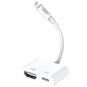 

XO Lightning To HDMI Adaptor White