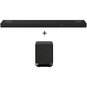 

Sony 5.1.2 Channel Dolby Atmos Sound Bar HTA5000 + SASW5 Wireless Subwoofer