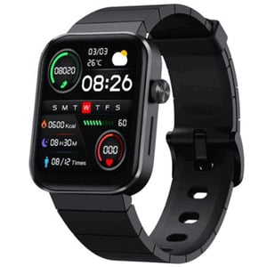 

Mibro T1 Smart Watch Bluetooh Call Watch With 1.6-inch AMOLED HD Display Health Tracking & 20 Sport Modes 2 ATM Waterproof - Black