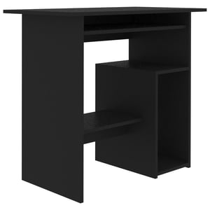 

vidaXL Desk Black 80x45x74 cm Engineered Wood