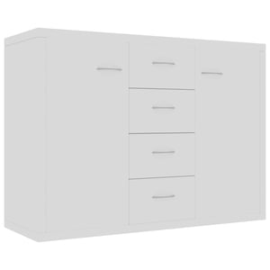 

vidaXL Sideboard White 88x30x65 cm Engineered Wood