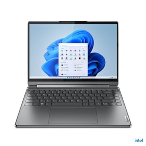 

Lenovo Yoga 9 14IAP7 (2022) Laptop - 12th Gen / Intel Core i7-1260P / 14inch UHD / 1TB SSD / 16GB RAM / Windows 11 Home / English & Arabic Keyboard / Storm Grey / Middle East Version - [82LU008CAX