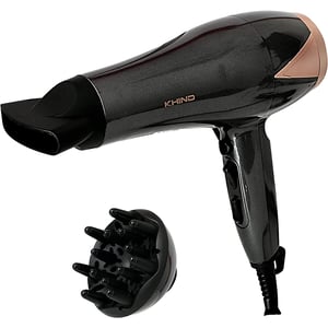 

KHIND Salon Quality Hair Dryer X20, 2000W, Lightweight Travel Hairdryer for Normal & Curly Hair
