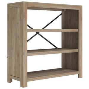 

vidaXL 3-Tier Bookcase 80x30x80 cm Solid Wood Acacia